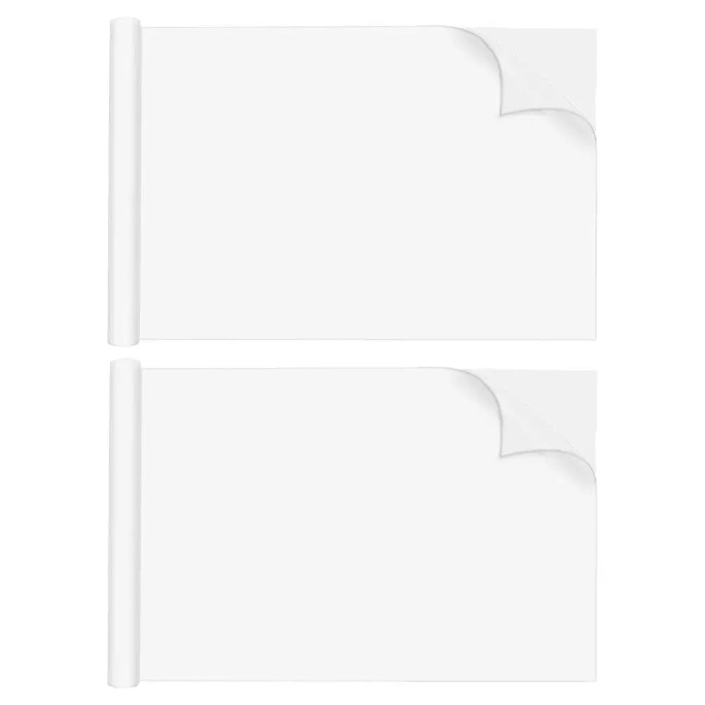 Static Cling Whiteboard Sticker Roll – Dry Erase Wall Sheet Whiteboard Sticker Roll PLUSH