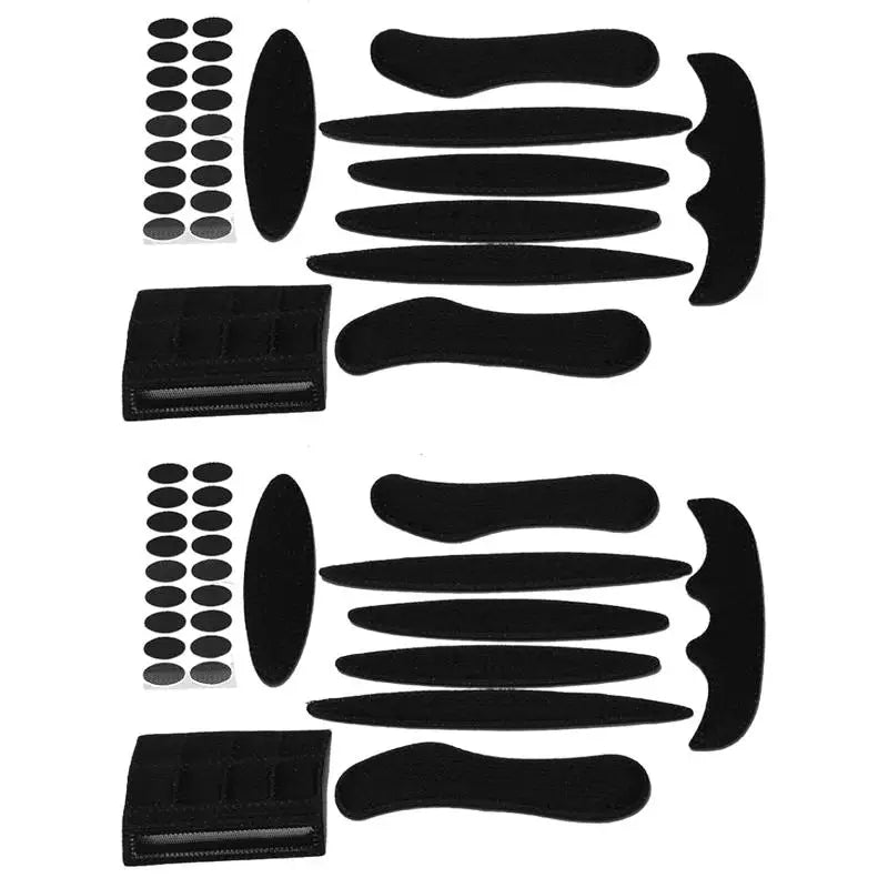 27pcs Universal Helmet Foam Padding Kit – Sweat-Resistant Sponge Helmet Padding Kit PLUSH