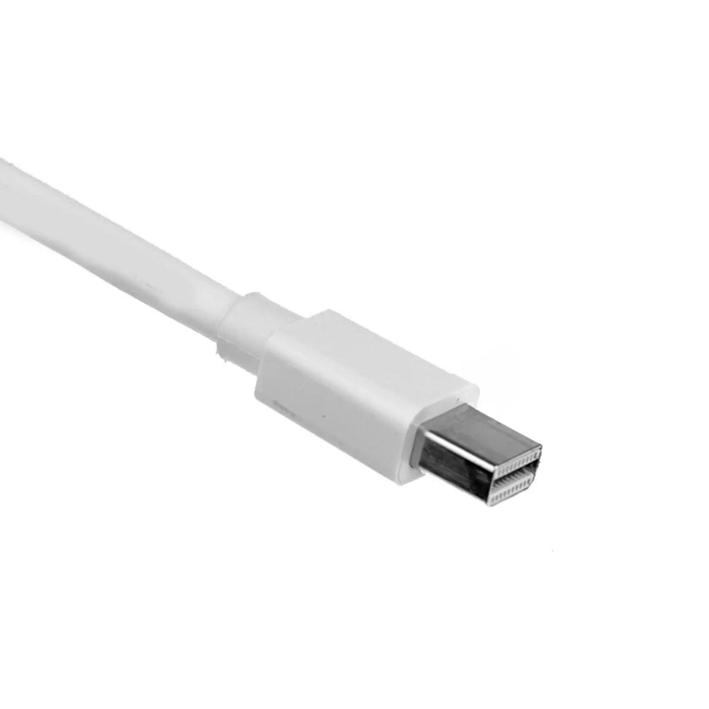 Mini to VGA Cable Adapter 1080P White – Laptop Monitor Monitor Cable Adapter PLUSH