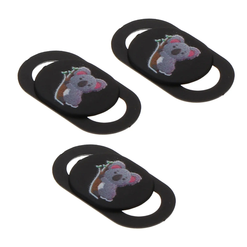 Webcam Cover Slide 3-Pack | Privacy Camera Blocker for Laptop Webcam Privacy Cover PLUSH