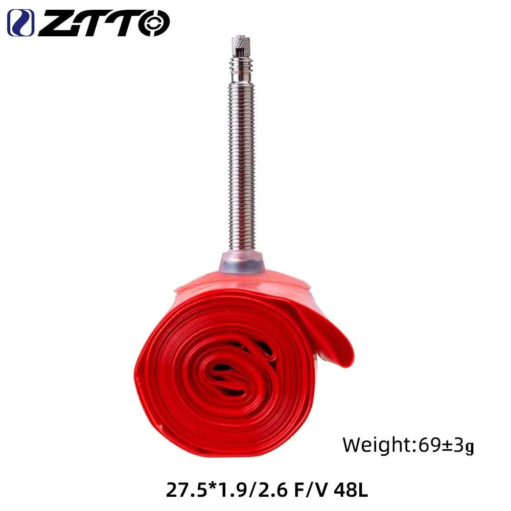 ZTTO TPU Bike Inner Tube French Valve 48/60/80mm Ultralight Bicycle Inner Tube PLUSH NO.9