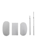 BPA-Free Silicone Scraper Set 3–10 Pcs | Kitchen Baking Tool Silicone Scraper Set PLUSH 5PCS