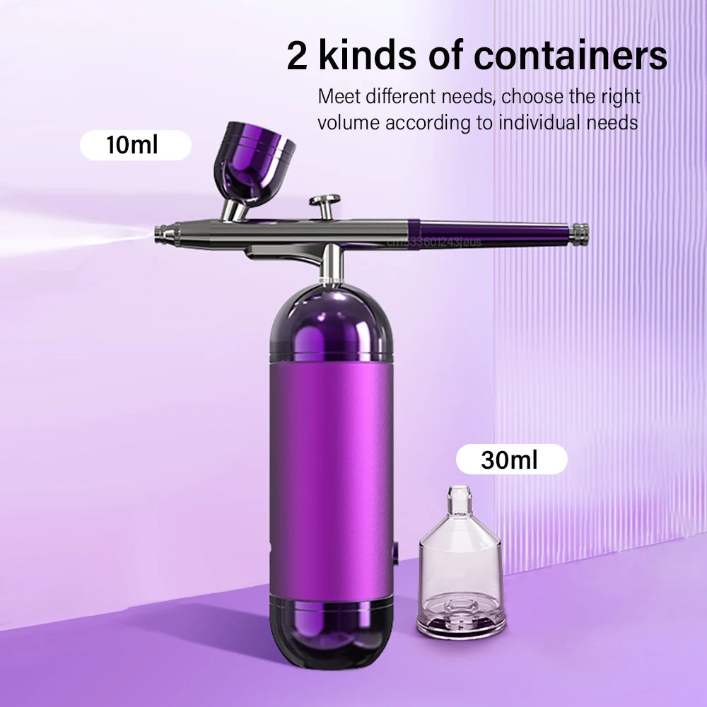Wireless Mini Airbrush Kit with Compressor – Portable Spray Gun Airbrush Spray Gun PLUSH