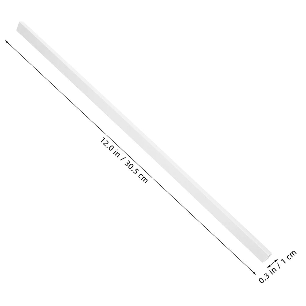 20pcs A4 Clear Report Covers with Sliding Bar Binding Bars Report Cover Binder PLUSH