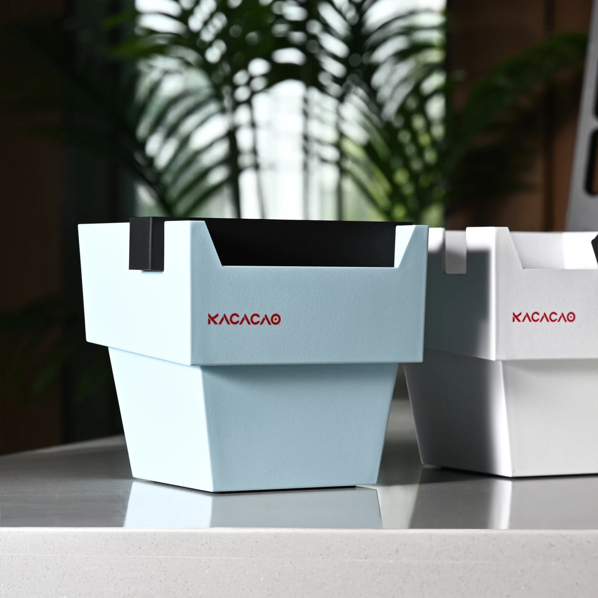 KACACAO Coffee Knock Box – Espresso Grounds Dump Bin Coffee Knock Box PLUSH