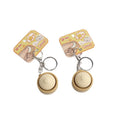 Mini Steamed Bun Squeeze Fidget Keychain | Cute Sensory Toy Fidget Keychain Toy PLUSH 2PCS