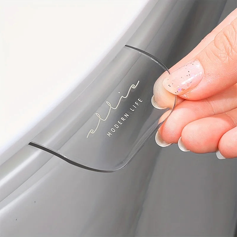 Toilet Lid Handle – Hands-Free Bathroom Flip Cover Lifter Toilet Lid Handle PLUSH transparent L