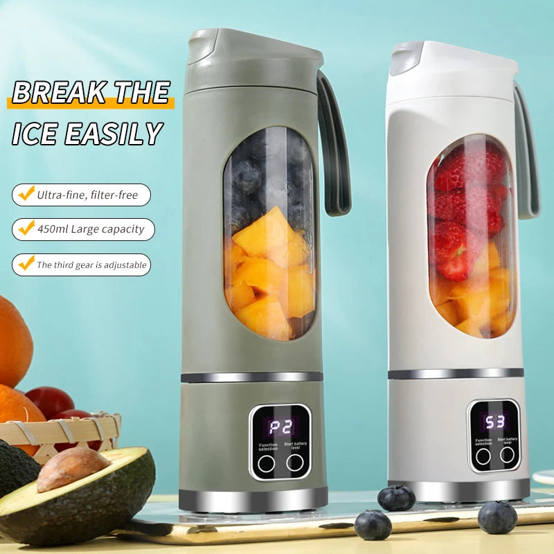Portable USB Rechargeable Personal Blender & Juicer | 25W Personal Blender PLUSH