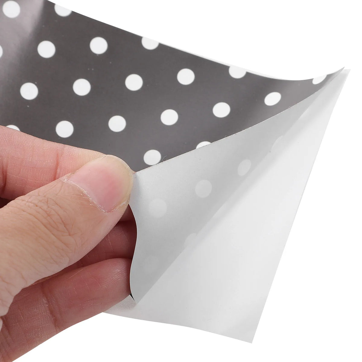 Polka Dot Border Sticker – Waterproof Adhesive Trim Roll Decorative Border Sticker PLUSH