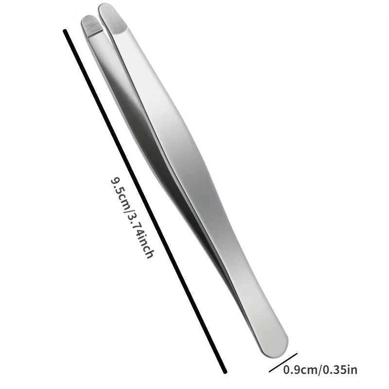 Ouriner Stainless Steel Eyebrow & Facial Hair Tweezers Eyebrow Tweezers PLUSH