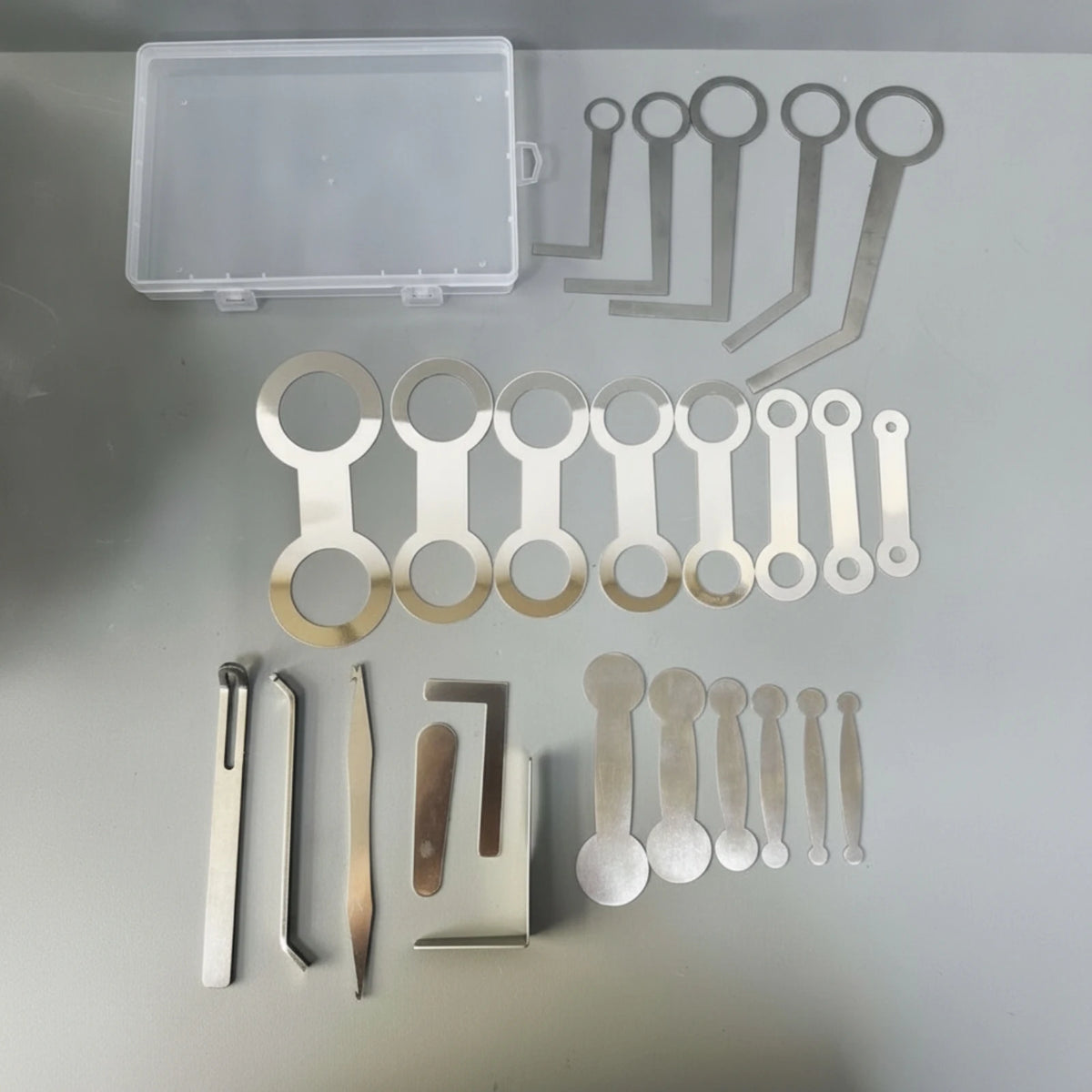 25-Piece Saxophone Pad Repair Tool Kit with Storage Case Saxophone Repair Kit PLUSH