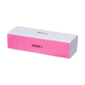 4-Way Nail Buffer Block – File, Smooth & Shine Nails | 4-in-1 Nail Buffer Block PLUSH pink CN