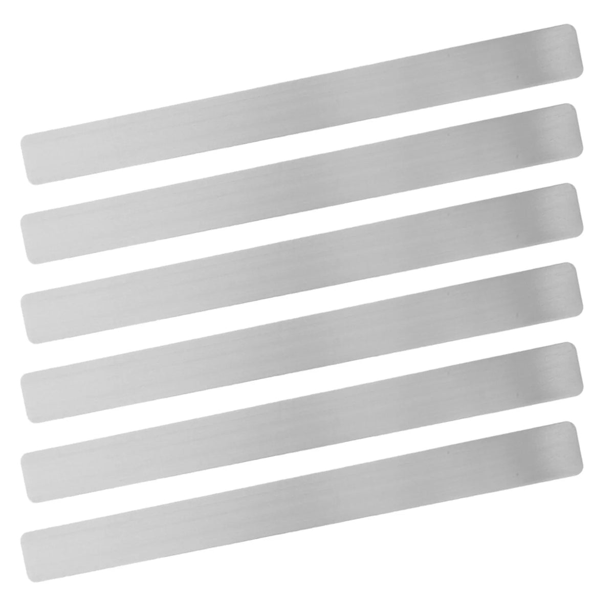 6pcs Self-Adhesive Iron Strips – Magnetic Wall Display Tape Adhesive Display Strips PLUSH