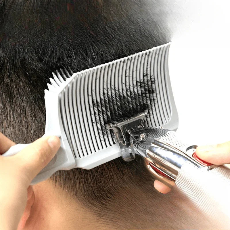 Flat Top Hair Cutting Comb – Barber Fade & Blending Tool Barber Styling Comb PLUSH