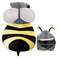 Yellow Bee & Shark Animal Cosplay Jumpsuit – Kids & Adults Animal Cosplay Jumpsuit PLUSH Yellow XS