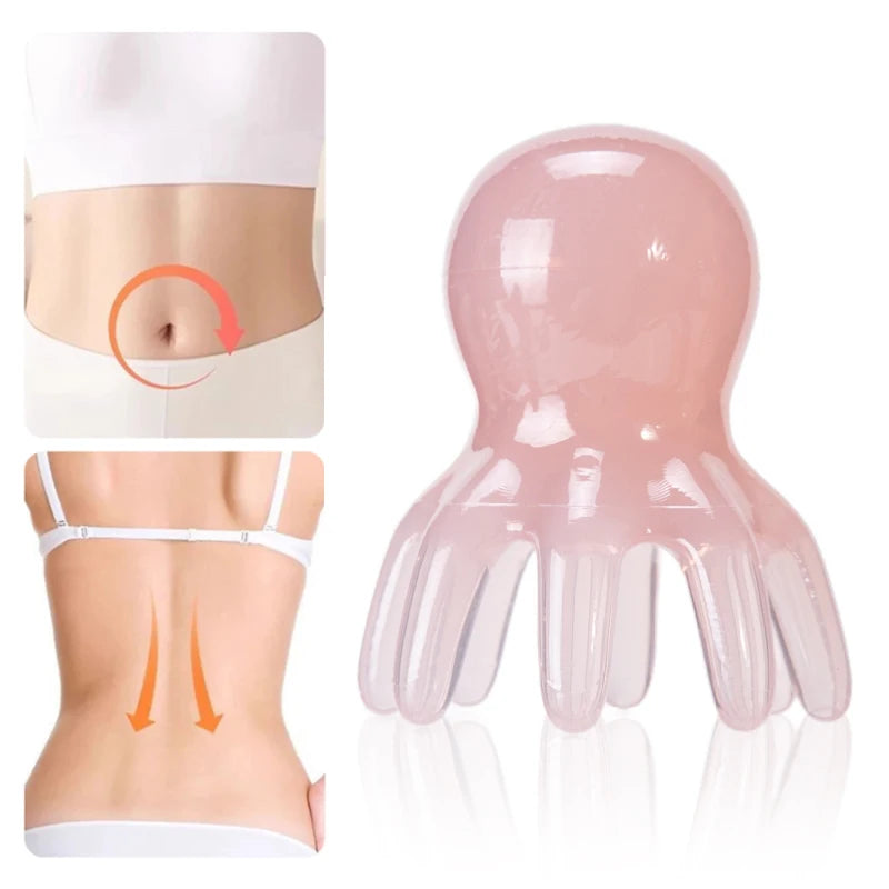 Octopus Silicone Scalp Massage Comb – 1/3/6pc Set Scalp Massage Comb PLUSH 1pcs