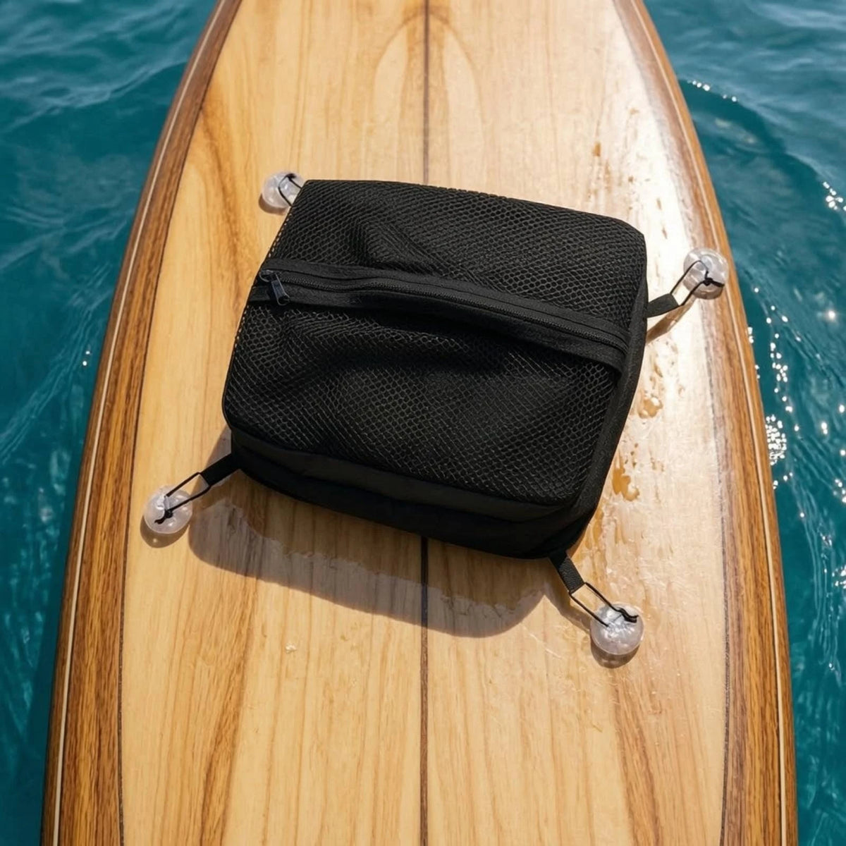 SUP Deck Bag with Suction Cups & Mesh Top | Paddle Board SUP Deck Bag PLUSH
