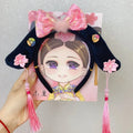 Chinese Hanfu Hair Hoop – Butterfly Flower Tassel Barrette Hair Hoop Barrette PLUSH Default Title