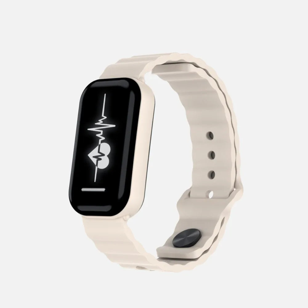 Anti-Static Silicone Wristband – Adjustable 27cm Buckle Bracelet Anti-Static Wristband PLUSH White 4
