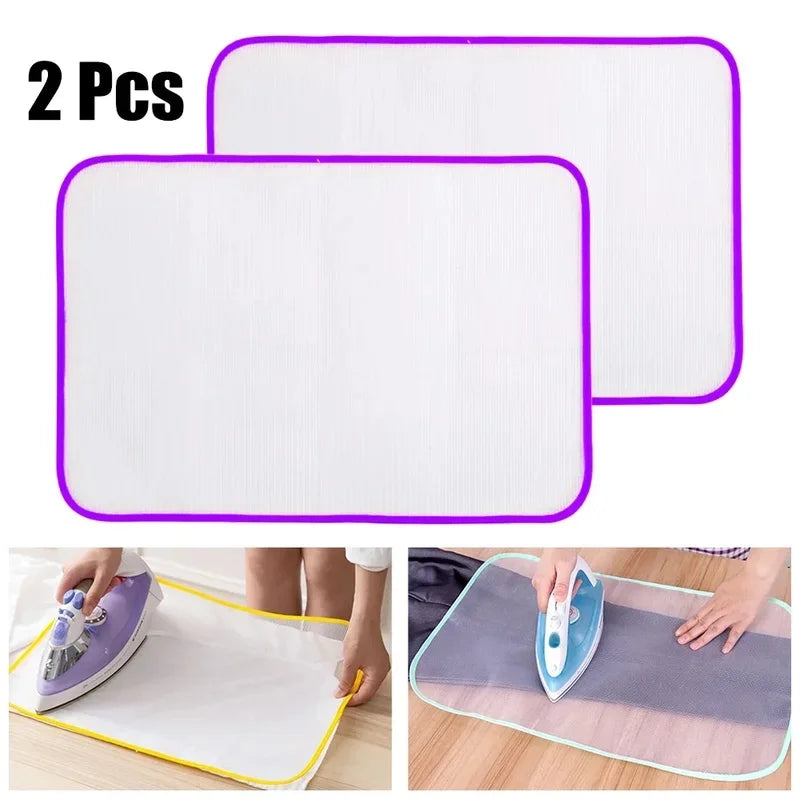 Heat-Resistant Ironing Board Mesh Guard Cover Pad Ironing Board Accessory PLUSH