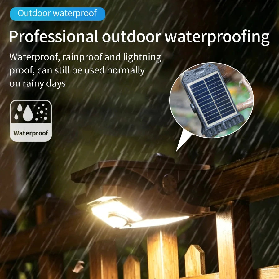 Solar LED Motion Sensor Outdoor Light – Clip & Wall Mount Solar Outdoor Light PLUSH
