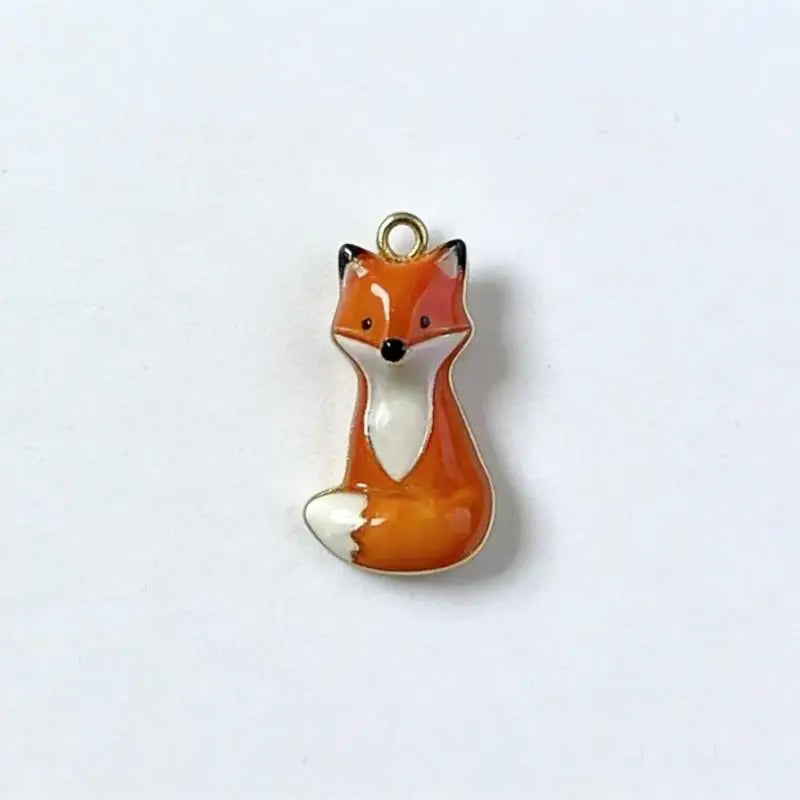 Cartoon Animal Stainless Steel Pendants – Deer Lamb Squirrel DIY Jewelry Charms PLUSH A10