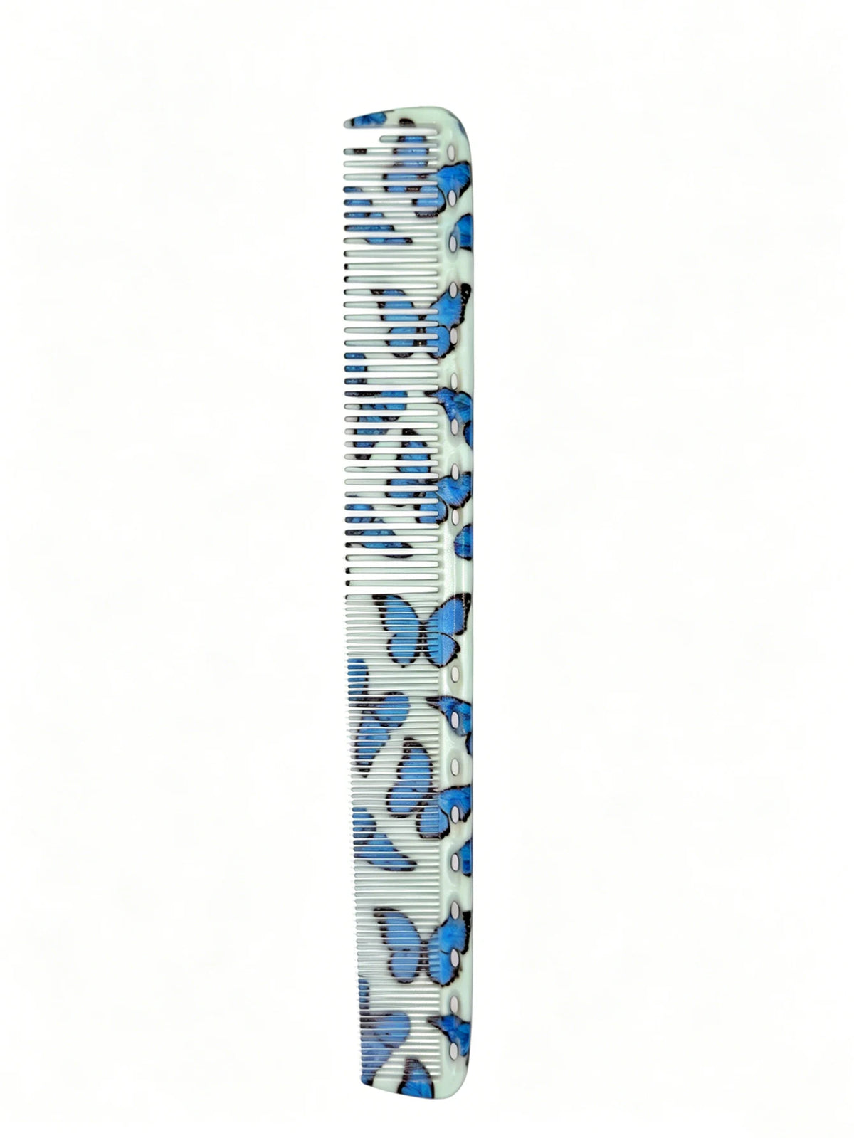 Wide & Fine Tooth Hair Combs – 13 Colors | Salon & Home Hair Styling Comb PLUSH Butterfly