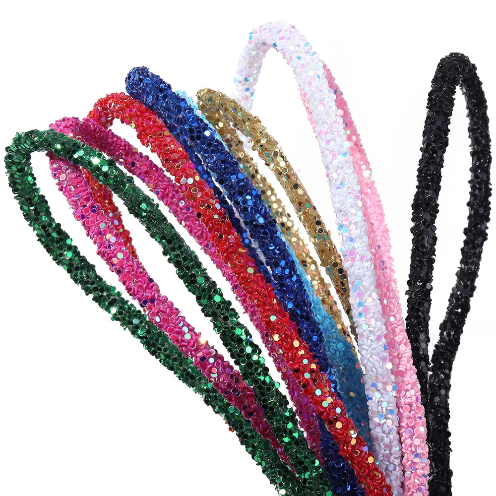 5 Yards 6mm Glitter Sequin Cord – DIY Jewelry & Craft Rope Glitter Sequin Cord PLUSH