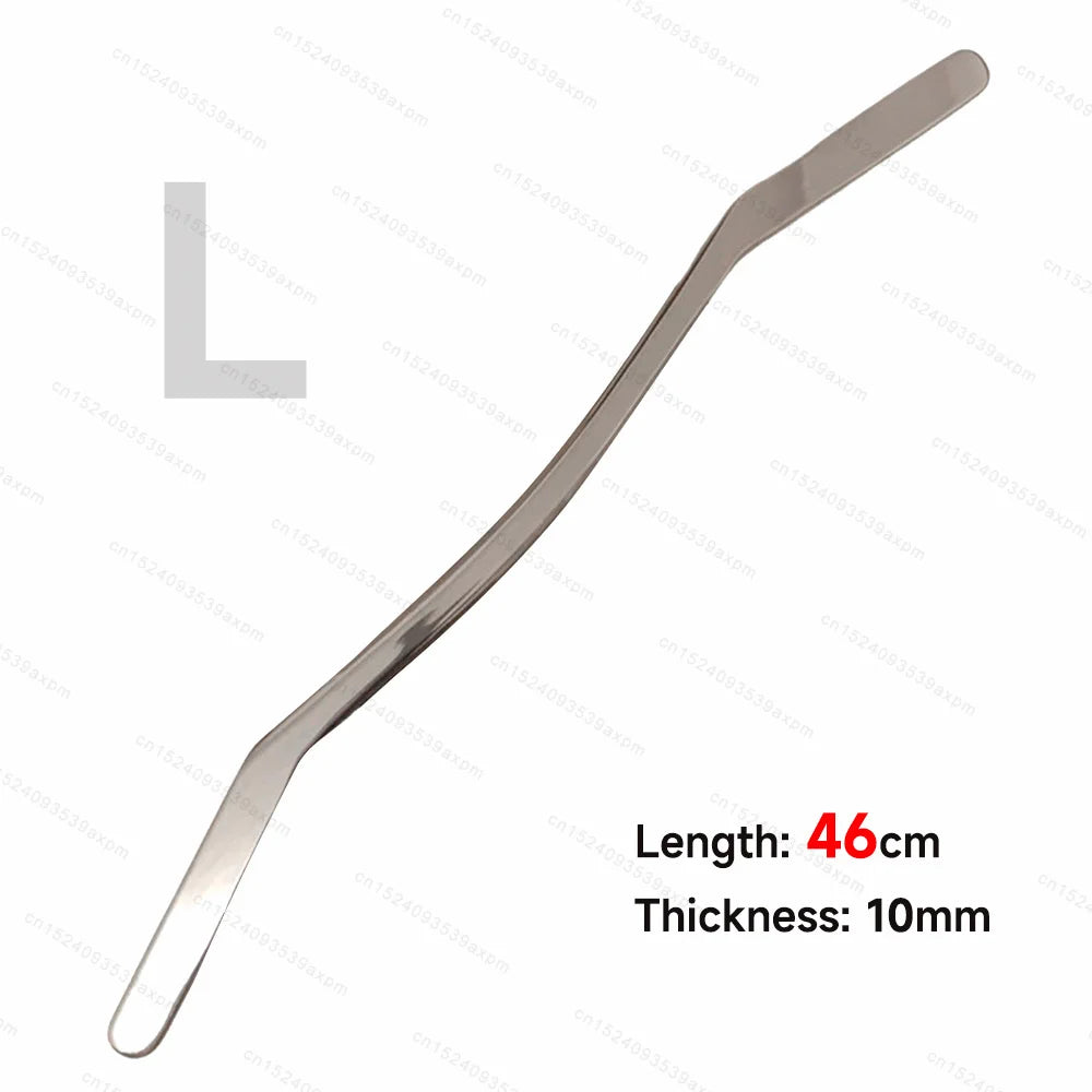 Stainless Steel Fascia Guasha Scraping Tool – Back & Body Fascia Scraping Tool PLUSH L 46cm 10mm