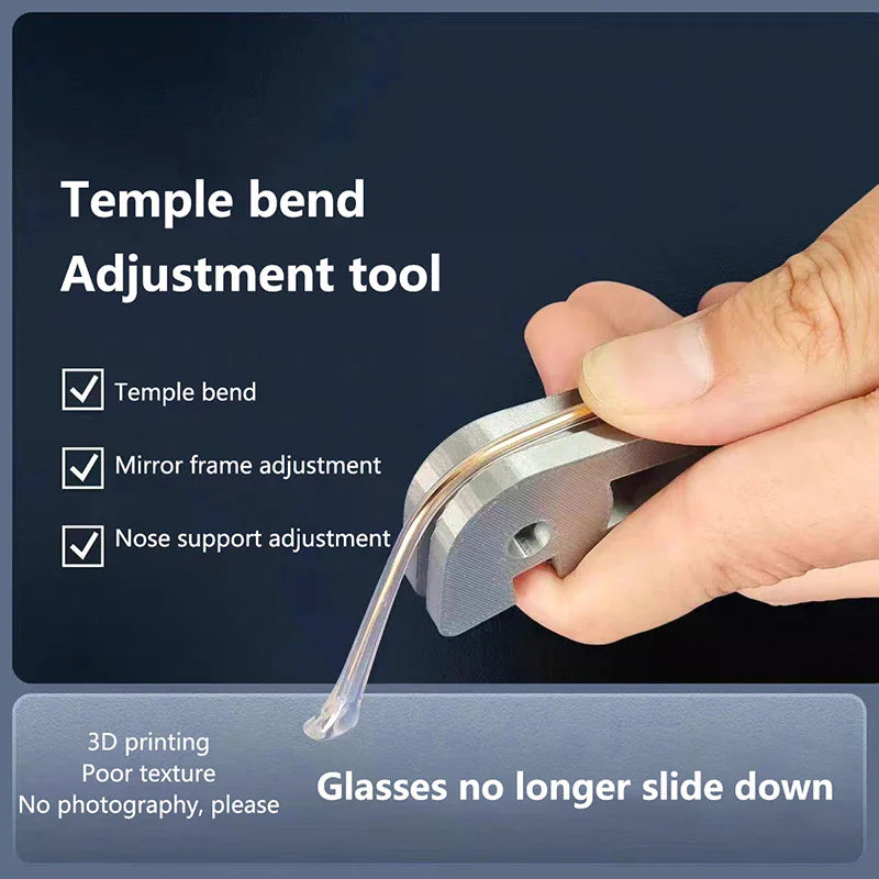 Eyeglasses Frame Repair Plier – Multi-Function Adjusting Tool Eyewear Repair Tool PLUSH