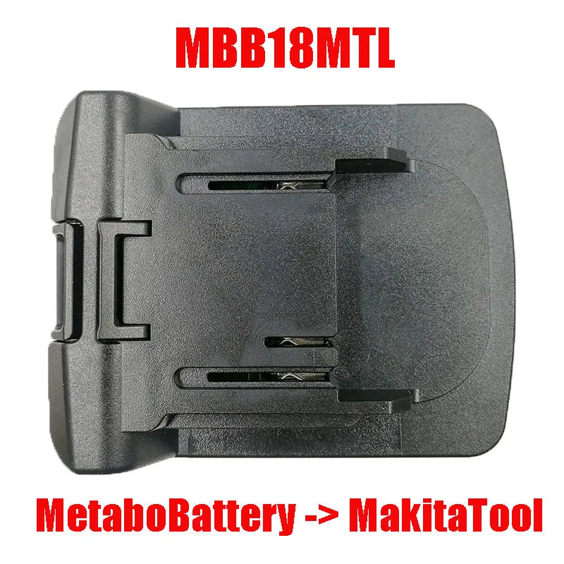ZWINCKY MBB18MTL Metabo 18V to Makita 18V Battery Adapter Battery Adapter PLUSH