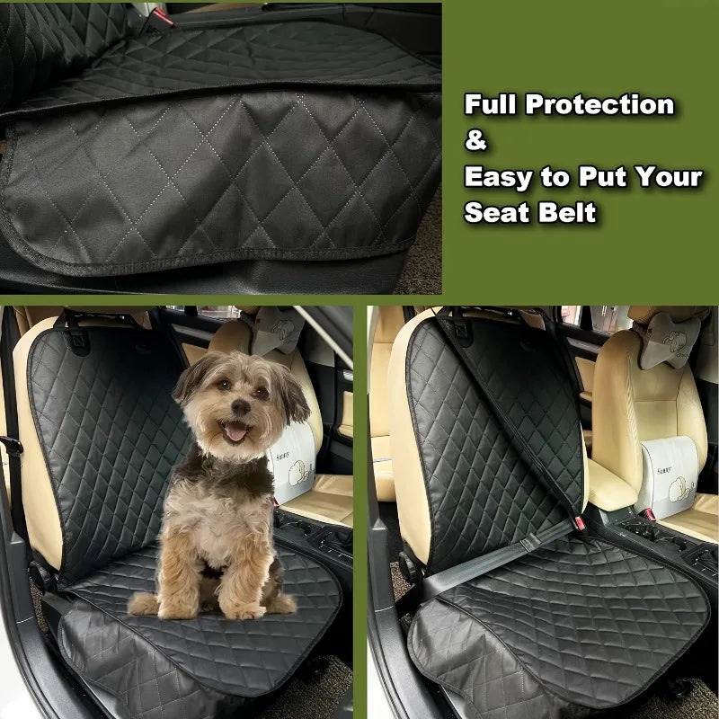 Non-Slip Dog Car Seat Cover – Waterproof Front Seat Protector Pet Car Seat Cover PLUSH
