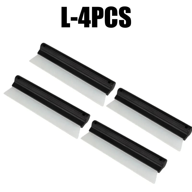 Soft Silicone Squeegee Car Wrap Tool – Window Wiper & Scraper Car Detailing Squeegee PLUSH L-4PCS