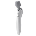 USB Rechargeable Vibration Massage Stick – Neck Back & Legs Vibration Massage Wand PLUSH WHITE