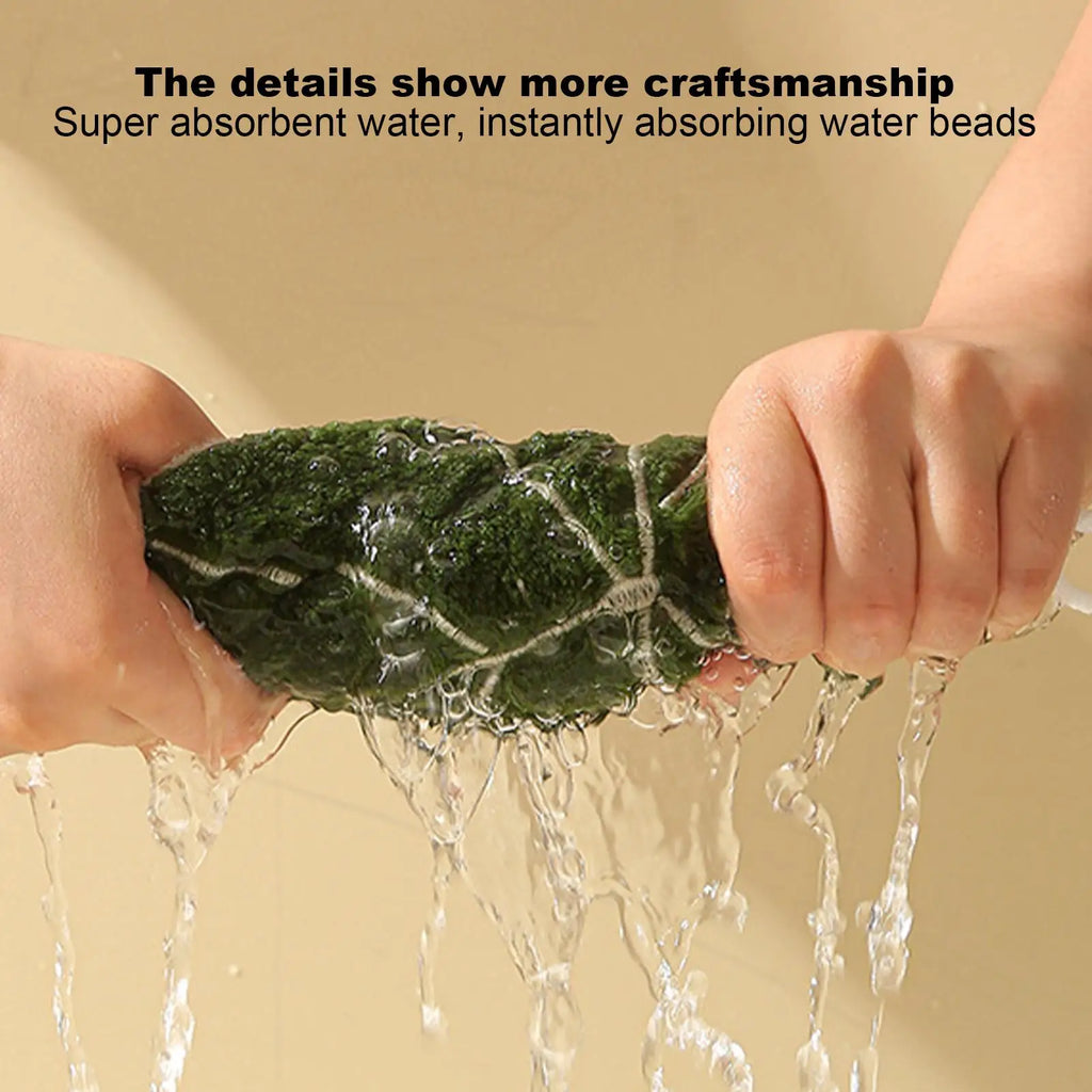 Leaf Shaped Hanging Hand Towel – Soft Absorbent Kitchen Décor Decorative Hand Towel PLUSH
