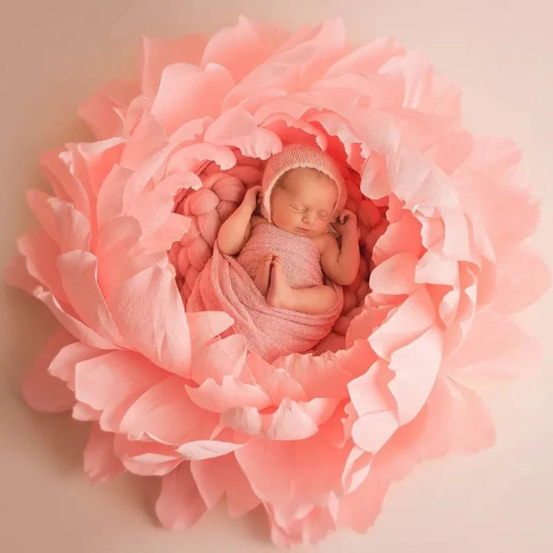 Newborn Photography Props Flower Blanket Baby Posing Backdrop Baby Photography Prop PLUSH