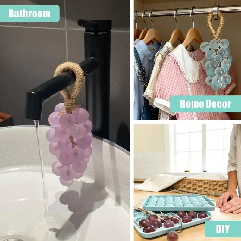 DIY Grape Soap Making Kit – Silicone Mold & Jute Rope Soap Making Kit PLUSH