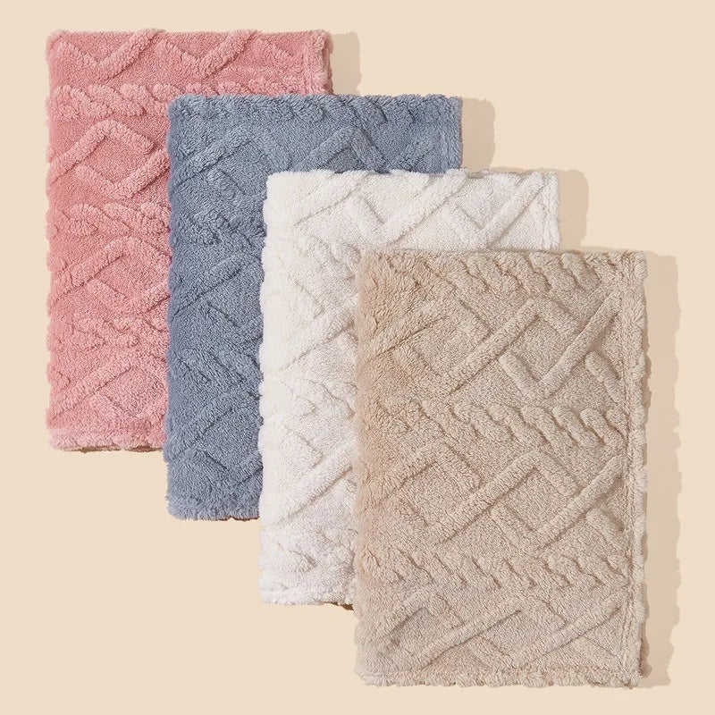 70x100cm Soft Plush Baby Throw Blanket – All Season Flannel Baby Throw Blanket PLUSH