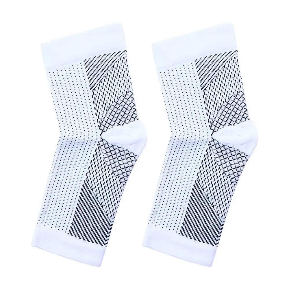 Foot Heel Compression Sleeve & Ankle Brace Support – 1 Pair Ankle Compression Sleeve PLUSH