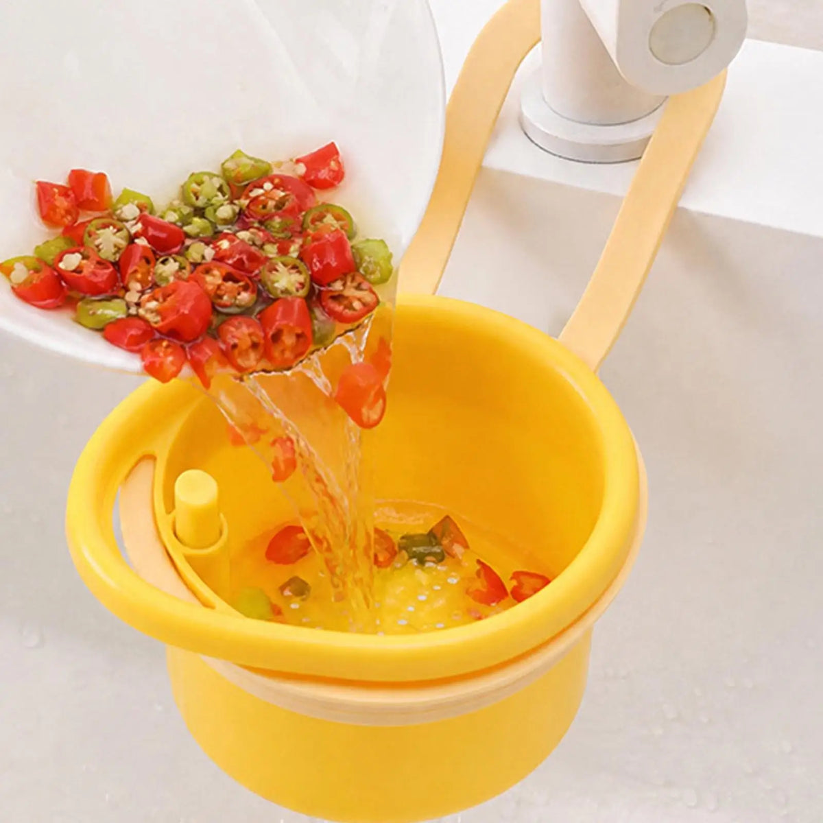 Sink Food Catcher Drain Basket – Hanging Filter & Rack Sink Drain Strainer PLUSH