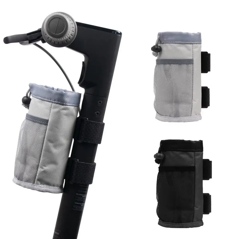 Handlebar Water Bottle Holder Bag – Bike, Scooter & Motorbike Bike Bottle Holder PLUSH