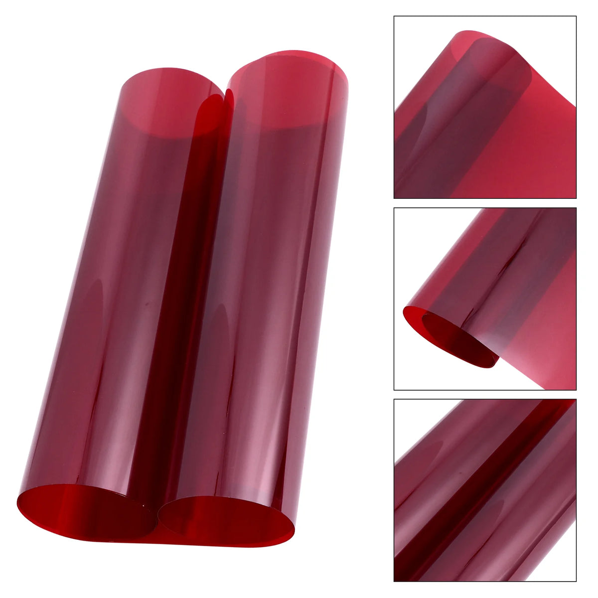 Color Correction Gel Light Film – Amber & Orange Camera Filters Photography Gel Filter PLUSH Red