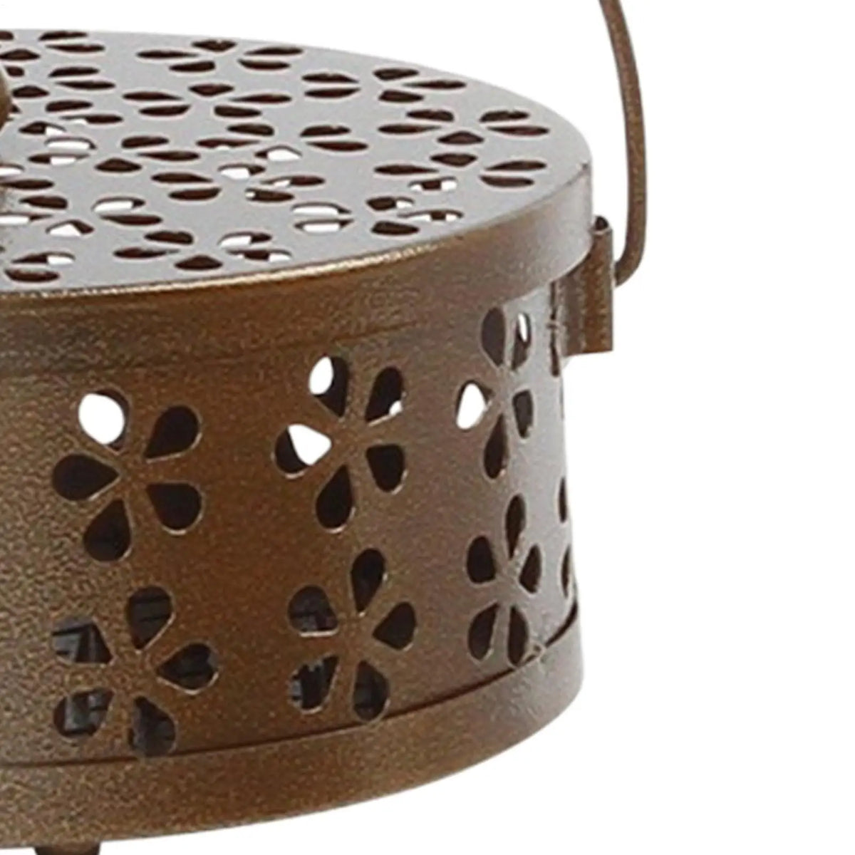 Portable Metal Incense Coil Holder with Handle | Indoor & Outdoor Incense Coil Holder PLUSH