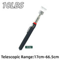 Telescopic Magnetic Pickup Stick & Inspection Mirror Tool Magnetic Pickup Tool PLUSH 10LB Black