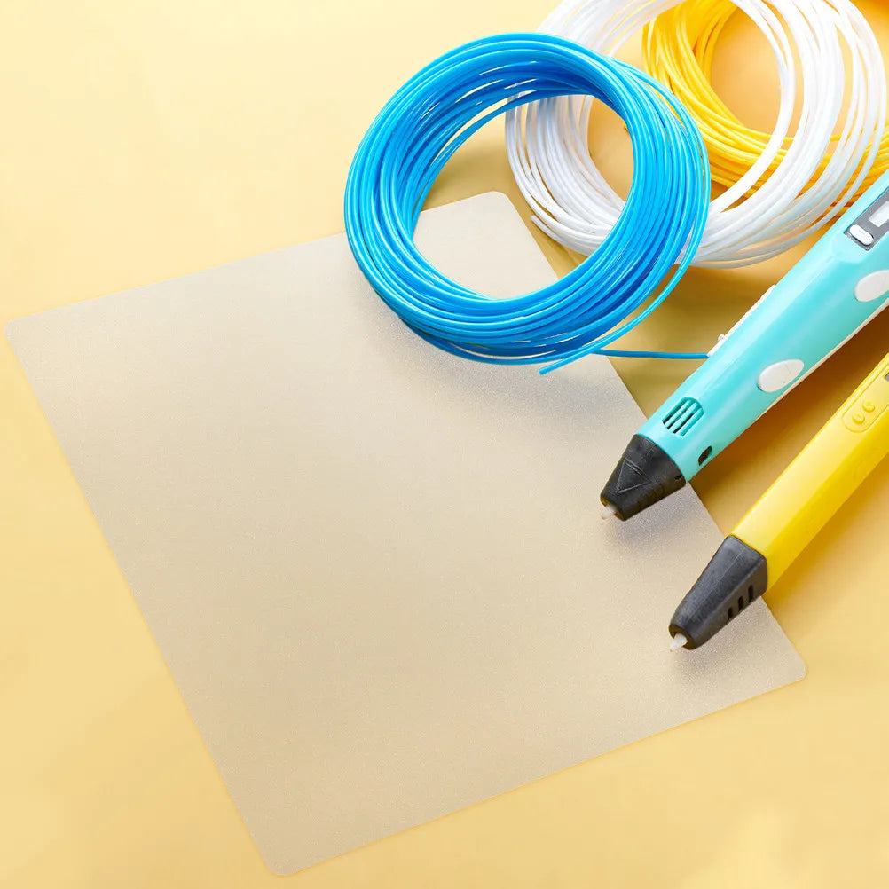 6Pcs Clear PVC 3D Pen Drawing Copy Boards & Sketch Mat Set 3D Pen Drawing Mat PLUSH