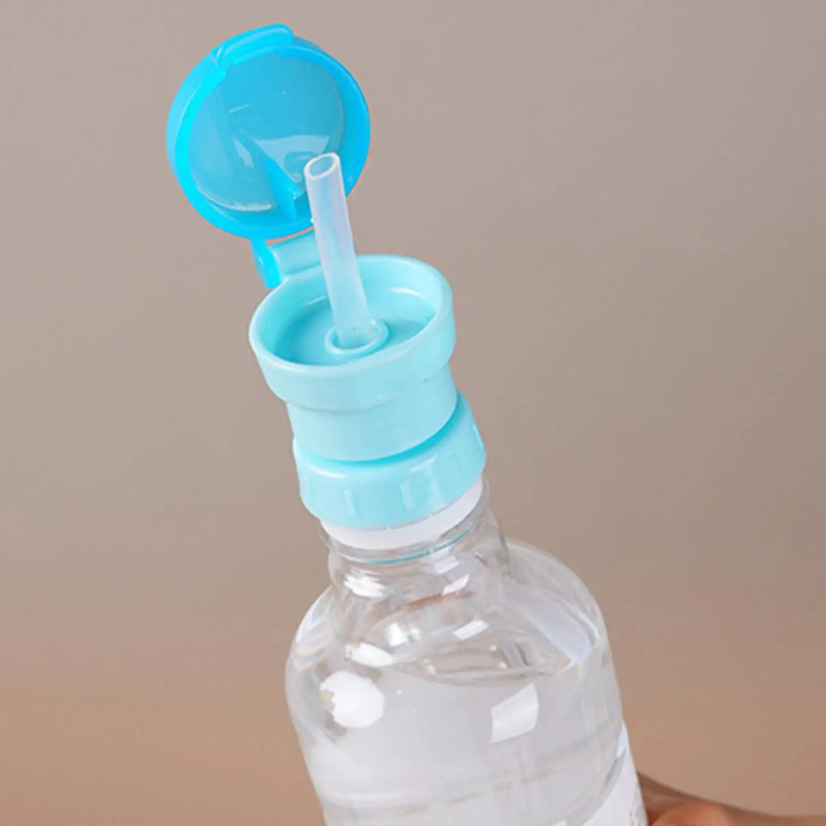 Spill-Proof Kids Water Bottle Straw Cap – Sippy Lid Bottle Straw Cap PLUSH