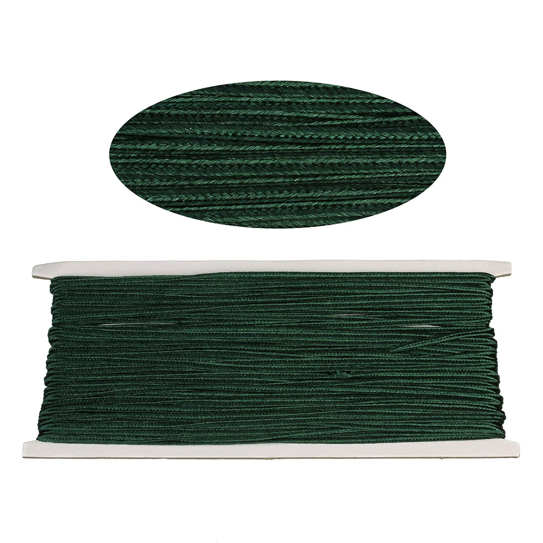 30 Yards Soutache Braided Cord 3mm – Multicolor DIY Jewelry Braided Jewelry Cord PLUSH Dark Green