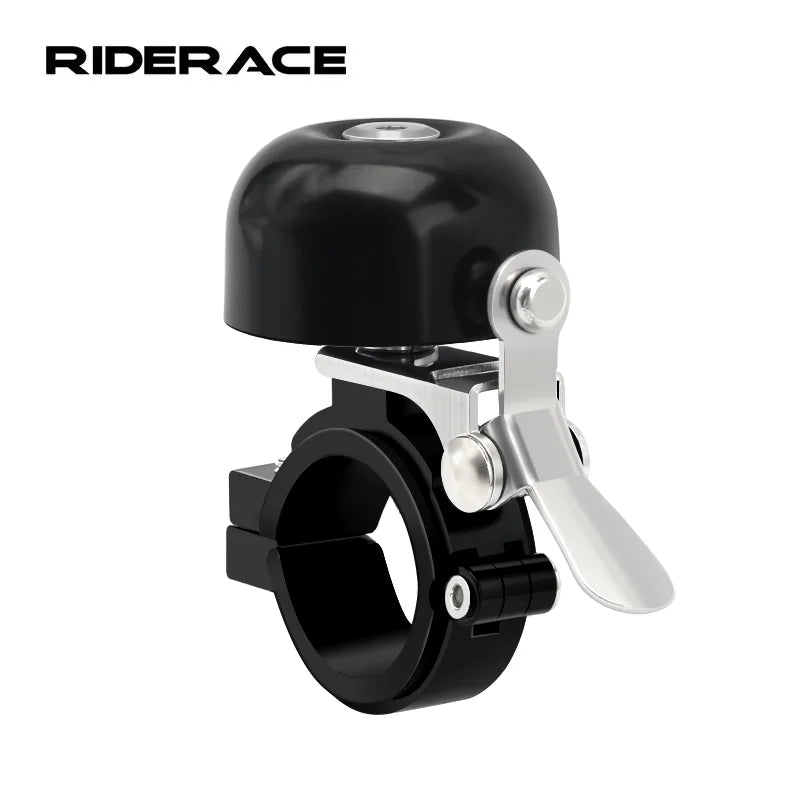 RIDERACE Retro Copper Bike Bell – Loud MTB & Road Horn Bicycle Bell PLUSH