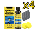 Car Paint Scratch Remover Polishing Paste Kit – 100g Car Polish Kit PLUSH 4SET