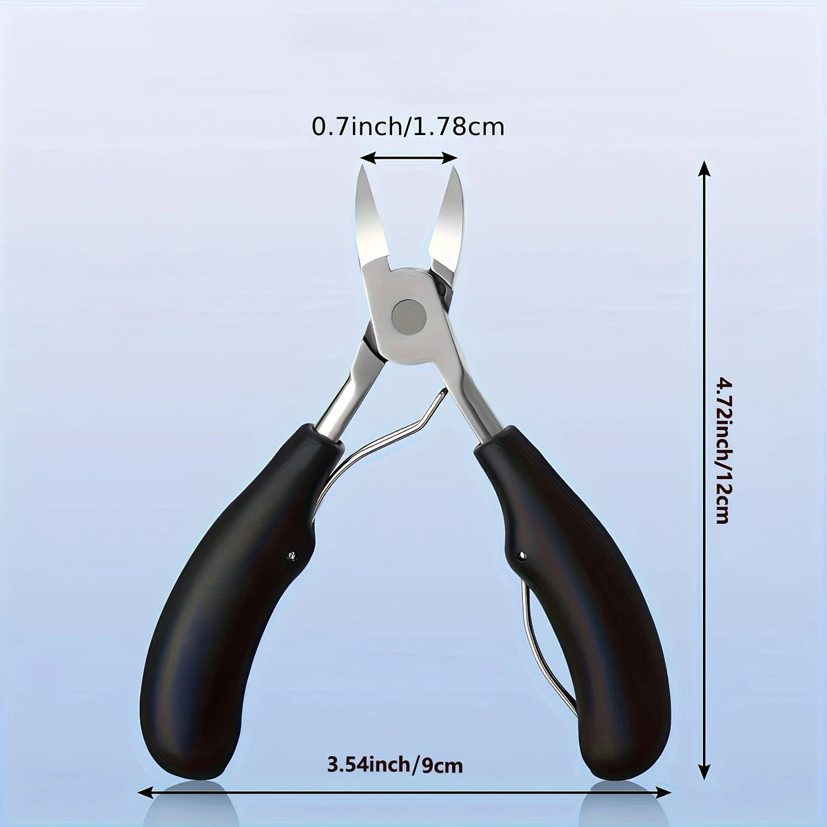 Ouriner Stainless Steel Toenail Clipper – Curved Blade Nail Clipper PLUSH
